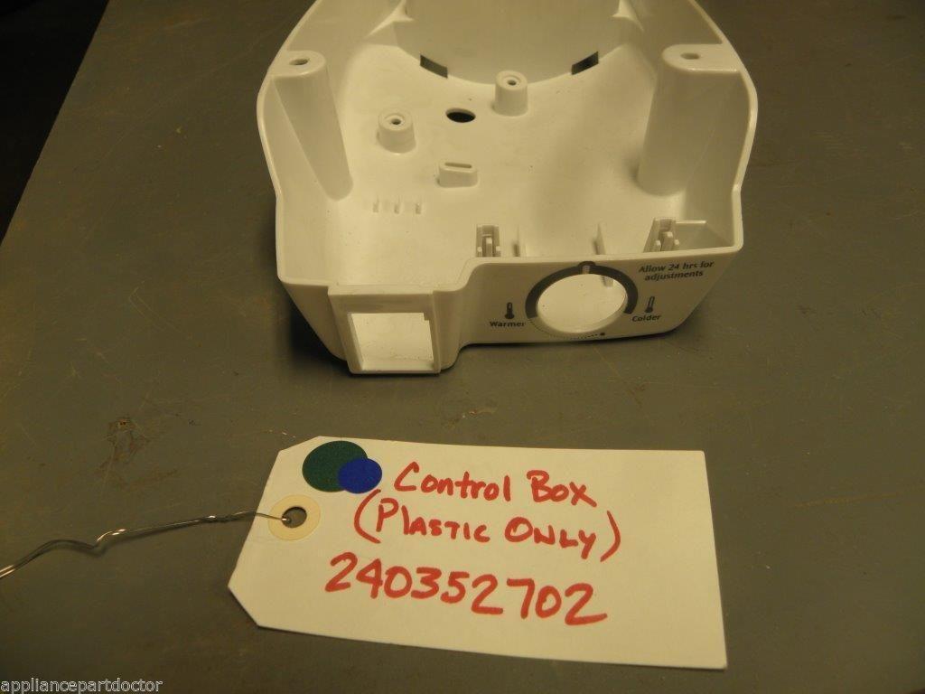 Frigidaire REFRIGERATOR 240352702 Control Box (plastic only) used Frigidaire REFRIGERATOR 240352702 Control Box (plastic only) used